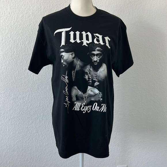 NWOT 100% Cotton Tupac "All Eyez on Me" Tee - Picture 2 of 6